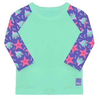 Detské tričko do vody s rukávom, UV 50+, Violet, veľ. XL