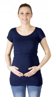 Dojčiace a tehotenské tričko Rialto Denisa, Tmavomodrá 0466 Dámská veľkosť: 36