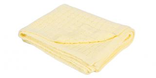 Pletená deka Rialto Baby Barva: žlutá