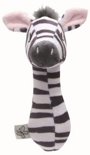 Plyšová hrkálka Bébé-Jou Dinky Zebra