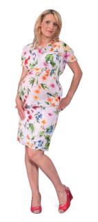 Tehotenská sukňa Rialto Braine Kvetinový Vzor 0306 Dámská velikost: 36