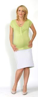 Tehotenské a dojčiace tričko Rialto Dison Zelené 0299 Dámská velikost: 42