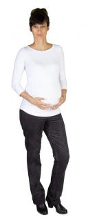 Tehotenské menčestrové nohavice Rialto Steiny Tmavosivé 19203 Dámská veľkosť: 36