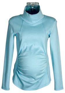 Tehotenské tričko Rialto Tolmachan Modré 0070 Dámská velikost: 38