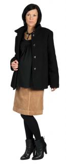 Tehotenský kabát Rialto Manom Čierny 0077 Dámská velikost: 36