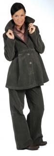 Tehotenský menčestrový kabát Rialto Marle 19133 Dámská velikost: 36