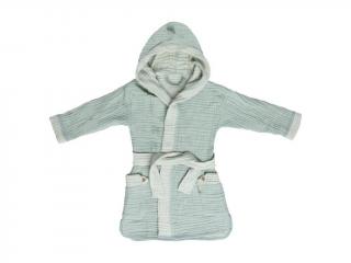 Župan Bébé-Jou Pure Cotton Green