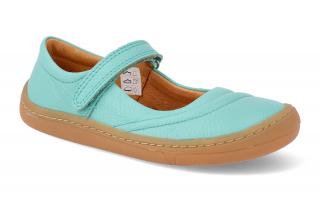 Barefoot baleríny Froddo - BF Mary J Mint blue Vnútorná dĺžka: 165, Vnútorná šírka: 67, Veľkosť: 25