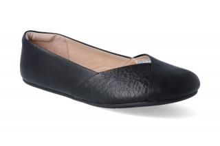 Barefoot baleríny Xero shoes - Phoenix Black leather čierne Vnútorná dĺžka: 266, Vnútorná šírka: 92, Veľkosť: 40/41