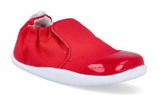 Barefoot capačky Bobux - Xplorer Scamp Red červené Vnútorná dĺžka: 129, Vnútorná šírka: 59, Veľkosť: 20