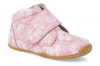 Barefoot členková obuv Blifestyle - babyRaccoon Bio-Nappa Rosa Print ružová Vnútorná dĺžka: 145, Vnútorná šírka: 63, Veľkosť: 22