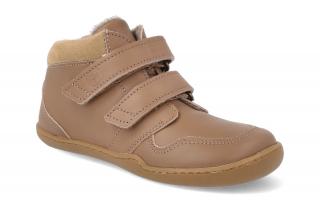 Barefoot členková obuv Blifestyle - Raccoon Bio nappa vlies beige brown Vnútorná dĺžka: 164, Vnútorná šírka: 65, Veľkosť: 24