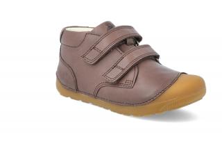 Barefoot členková obuv Bundgaard - Petit Strap Brown hnedá Vnútorná dĺžka: 130, Vnútorná šírka: 55, Veľkosť: 20