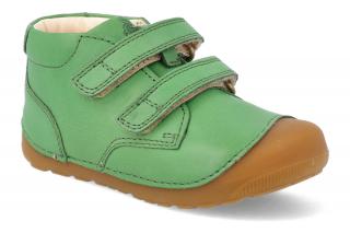 Barefoot členková obuv Bundgaard - Petit Strap Green zelená Vnútorná dĺžka: 120, Vnútorná šírka: 54, Veľkosť: 19