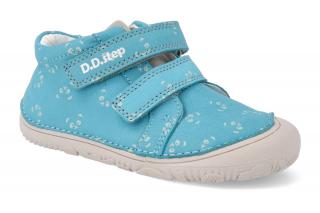 Barefoot členková obuv D.D.step S073-373A modrá Vnútorná dĺžka: 195, Vnútorná šírka: 76, Veľkosť: 30