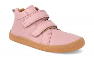 Barefoot členková obuv Froddo - BF High tops Pink ružová Vnútorná dĺžka: 211, Vnútorná šírka: 78, Veľkosť: 32