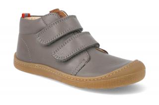 Barefoot členková obuv Koel - Don Middle Grey šedá Vnútorná dĺžka: 160, Vnútorná šírka: 67, Veľkosť: 24