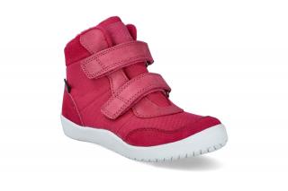 Barefoot členková obuv s membránou Bundgaard - Birk tex Dark pink WS Vnútorná dĺžka: 232, Vnútorná šírka: 79, Veľkosť: 35