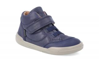 Barefoot členková obuv Superfit - Weite M Blau modrá Vnútorná dĺžka: 164, Vnútorná šírka: 65, Veľkosť: 25
