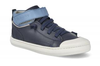 Barefoot členková obuv Tip Toey Joey - Peak Navy/Denim modrá Vnútorná dĺžka: 202, Vnútorná šírka: 74, Veľkosť: 31