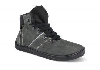 Barefoot členkové topánky Fare Bare - B5726262 šedé Vnútorná dĺžka: 265, Vnútorná šírka: 99, Veľkosť: 40