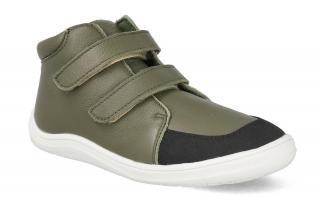 Barefoot členkové topánky s membránou Baby Bare - Febo Fall Bosco green Vnútorná dĺžka: 152, Vnútorná šírka: 66, Veľkosť: 23