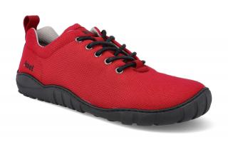 Barefoot outdoorová obuv KOEL4kids - Lori Cordura Red červená Vnútorná dĺžka: 278, Vnútorná šírka: 99, Veľkosť: 43