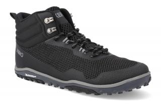 Barefoot outdoorová obuv s membránou Xero shoes - Scrambler Mid Black M vegan čierne Vnútorná dĺžka: 287, Vnútorná šírka: 103, Veľkosť: 44