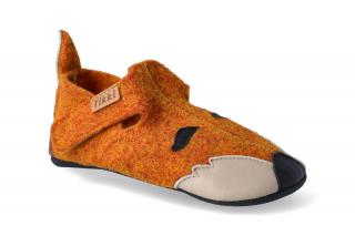 Barefoot papuče Tikki shoes - Ziggy Fox Vnútorná dĺžka: 120, Vnútorná šírka: 52, Veľkosť: 19