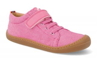 Barefoot plátenky KOEL - Bonny Medium Vegan Fuchsia ružové Vnútorná dĺžka: 154, Vnútorná šírka: 60, Veľkosť: 24