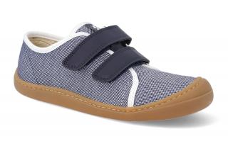 Barefoot plátenky KOEL - Bri Medium Vegan Blue modré Vnútorná dĺžka: 167, Vnútorná šírka: 64, Veľkosť: 26