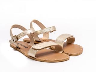 Barefoot sandále Be Lenka - Grace gold Vnútorná dĺžka: 277, Vnútorná šírka: 108, Veľkosť: 42