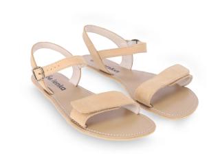 Barefoot sandále Be Lenka - Grace Sand béžové Vnútorná dĺžka: 277, Vnútorná šírka: 108, Veľkosť: 42