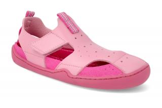 Barefoot sandále Blifestyle - Gerenuk velcro pink ružové Vnútorná dĺžka: 197, Vnútorná šírka: 72, Veľkosť: 30