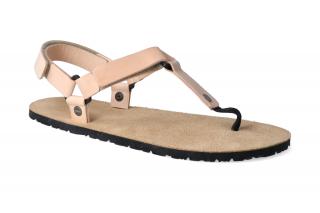 Barefoot sandále Boskyshoes - Rare Y Brown Vnútorná dĺžka: 261, Vnútorná šírka: 105, Veľkosť: 39