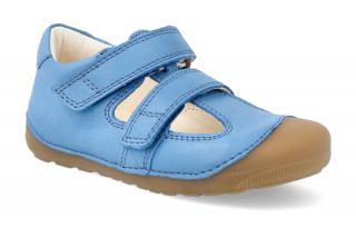 Barefoot sandále Bundgaard - Petit Summer Ocean modré Vnútorná dĺžka: 133, Vnútorná šírka: 56, Veľkosť: 21
