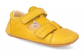 Barefoot sandále Froddo - Prewalkers Dark Yellow Vnútorná dĺžka: 118, Vnútorná šírka: 58, Veľkosť: 19