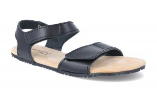 Barefoot sandále Protetika - Belita čierna Vnútorná dĺžka: 260, Vnútorná šírka: 101, Veľkosť: 40