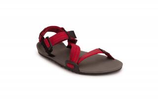Barefoot sandále Xero shoes - Z-trail Youth charcoal red červené Vnútorná dĺžka: 214, Vnútorná šírka: 87, Veľkosť: 33