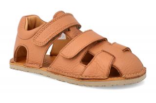 Barefoot sandálky Froddo - Flexy Avi Cognac hnedé Vnútorná dĺžka: 123, Vnútorná šírka: 60, Veľkosť: 20