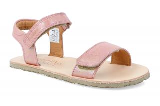 Barefoot sandálky Froddo - Flexy Lia Pink shine ružové Vnútorná dĺžka: 230, Vnútorná šírka: 78, Veľkosť: 34