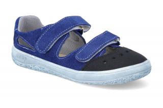 Barefoot sandálky Jonap - Fela modrá Vnútorná dĺžka: 150, Vnútorná šírka: 69, Veľkosť: 23