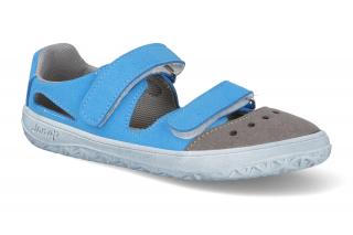Barefoot sandálky Jonap - Fella svetlomodrá vegan Vnútorná dĺžka: 171, Vnútorná šírka: 72, Veľkosť: 26