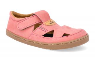 Barefoot sandálky Pegres - BF51 ružové Vnútorná dĺžka: 166, Vnútorná šírka: 71, Veľkosť: 26