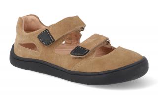 Barefoot sandálky Protetika - Tery Beige hnedé Vnútorná dĺžka: 162, Vnútorná šírka: 66, Veľkosť: 25