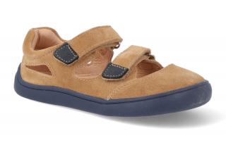 Barefoot sandálky Protetika - Tery Brown hnedé Vnútorná dĺžka: 196, Vnútorná šírka: 71, Veľkosť: 30