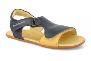 Barefoot sandálky Tip Toey Joey - Boom Ash/Pequi čierne Vnútorná dĺžka: 180, Vnútorná šírka: 73, Veľkosť: 28