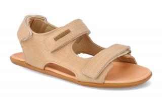 Barefoot sandálky Tip Toey Joey - Explorer Sand hnedé Vnútorná dĺžka: 179, Vnútorná šírka: 72, Veľkosť: 28