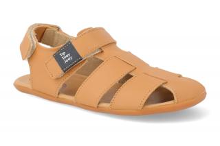 Barefoot sandálky Tip Toey Joey - Sand Hay hnedé Vnútorná dĺžka: 185, Vnútorná šírka: 74, Veľkosť: 29