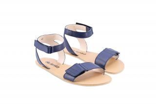 Barefoot sandály Be Lenka - Iris Dark Blue modré Vnútorná dĺžka: 244, Vnútorná šírka: 97, Veľkosť: 37